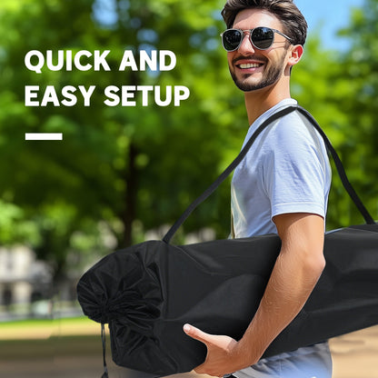 Outsunny Double Camping Chair for Adults, Oversized Heavy Duty Padded Folding Chair with Armrests, Cup Holders and Carry Bag for Outdoor Camping Hiking Picnic Fishing, 250kg Capacity, Green 