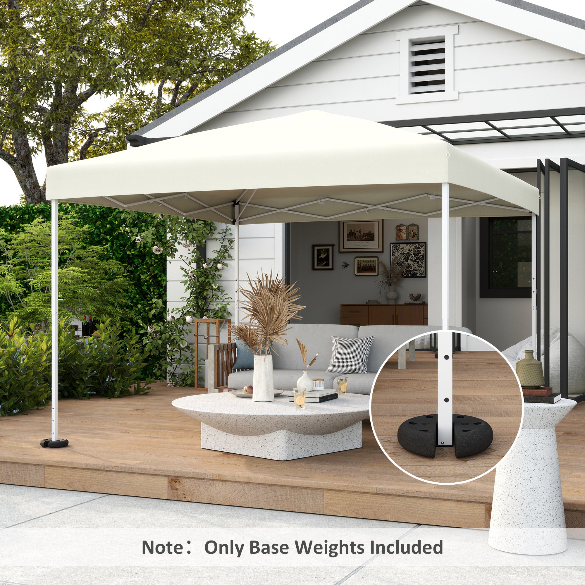 Outsunny Set of 4 PCs Gazebo Sand Weight Bag Bags Leg Weights Marquee Party Tent Canopy 8.8KG 