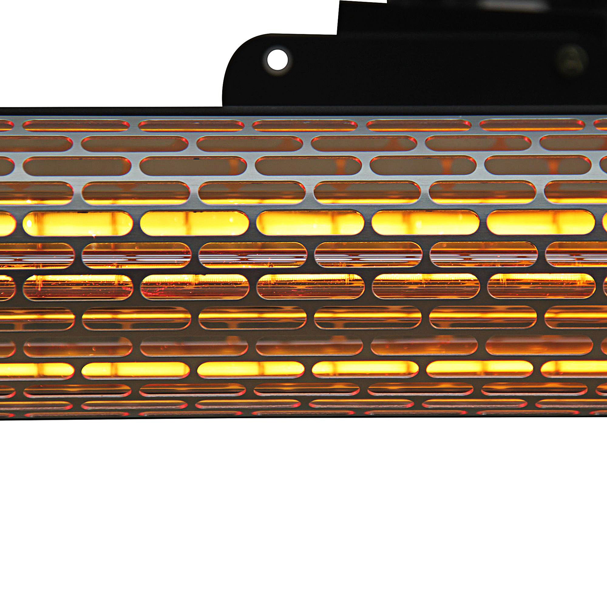 Outsunny Outdoor Patio Garden Warmer 1500W Wall Mounted Electric Infrared Halogen Heater with Remote Control Black 