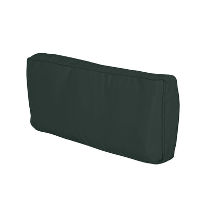 Outsunny Garden Rattan Sofa Cushion Polyester Cover Replacement Outdoor- No Cushion Included, Dark Grey 