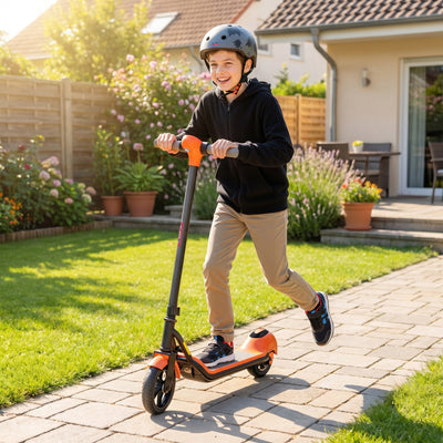 SPORTNOW Electric Scooter for Kids, with LED Display, Green 