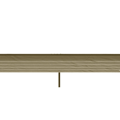 Outsunny Retractable Pergola Shade Cover, Replacement Canopy Fabric for 3 x 3 (m) Pergola, Gazebo Retractable Roof, Tan 