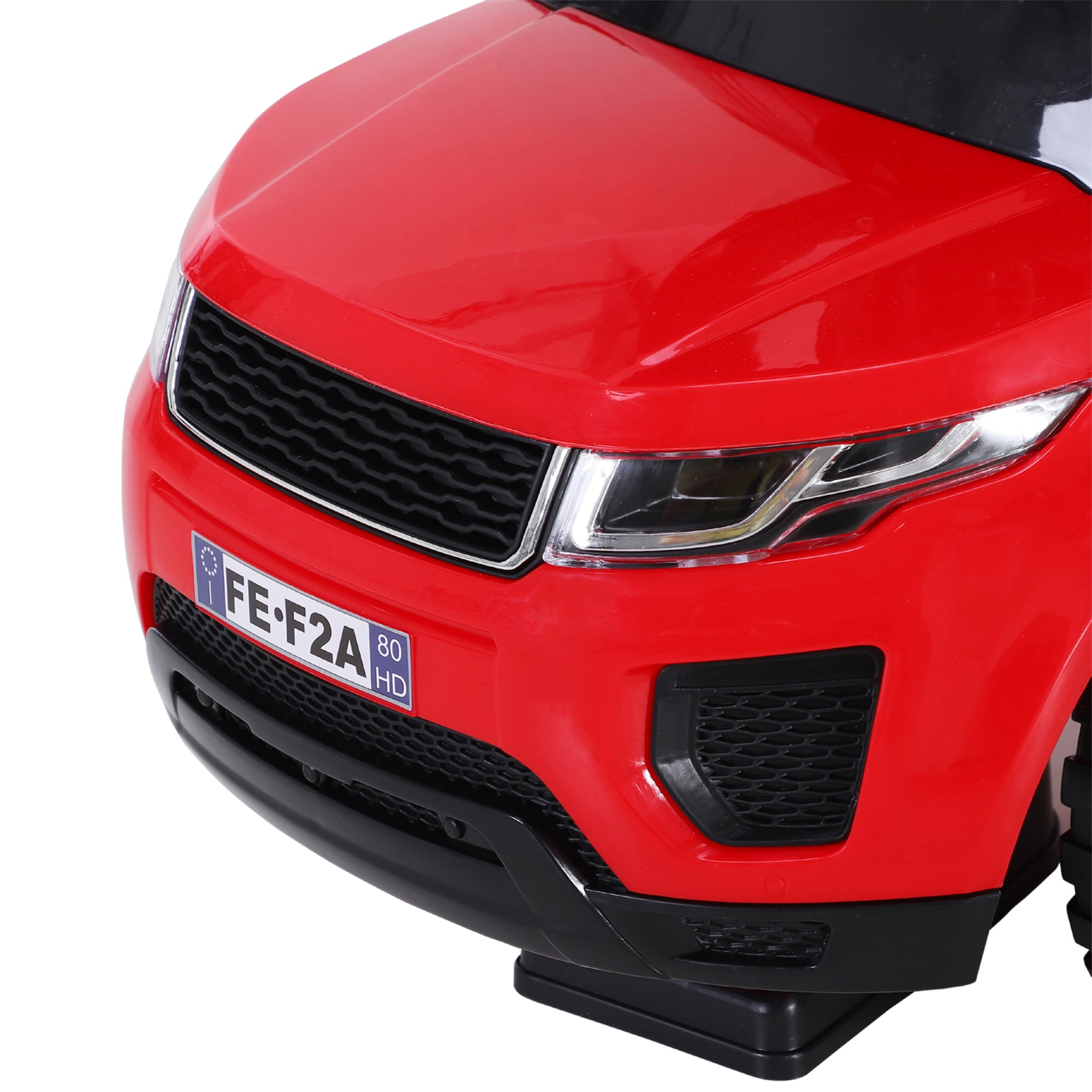 HOMCOM 3-in-1 Ride On Car Foot To Floor Slider Toddler w/ Horn Steering Wheel NO POWER Manual Under Seat Storage Safe Design for 1-3 Year Old Red 
