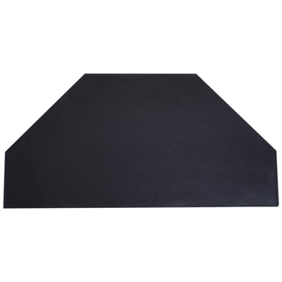 HOMCOM 1.2m/48 Inches Foldable Poker Table Top 8 Players Blackjack Tables Chip Trays 