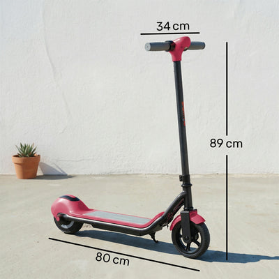 SPORTNOW Electric Scooter for Kids, with LED Display, Pink 