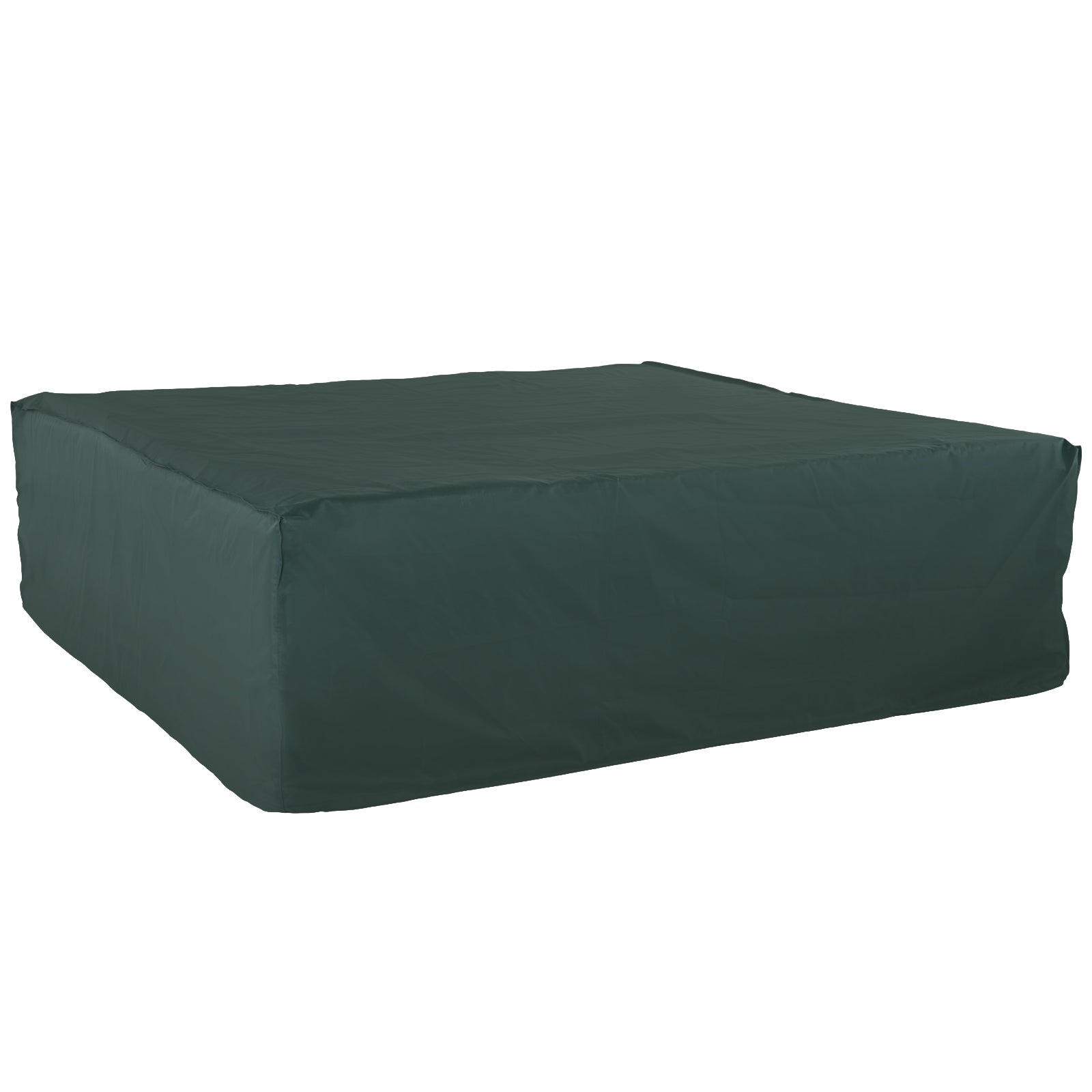 Outsunny Large Patio Garden Furniture Set Cover 600D Oxford Square Waterproof, 230 x 230 x 70 cm, Green 