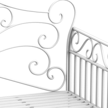 Outsunny Heavy-Duty Garden Bench-White 