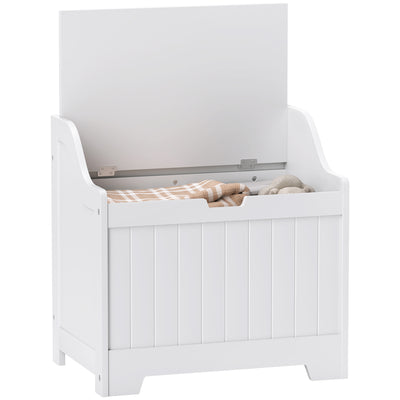 HOMCOM 61L Home Storage Chest - White 