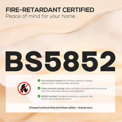 HOMCOM 3-Drawer Shoe Storage Bench - Grey