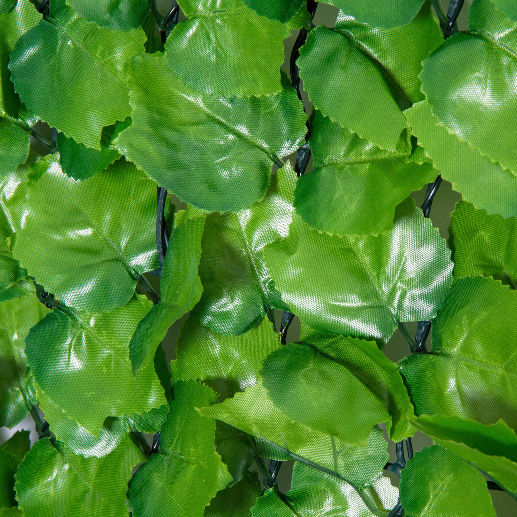 Outsunny Artificial Wall Foliage with Ivy Leaves, Privacy Screen Greenery Grass Wall For Garden Balcony