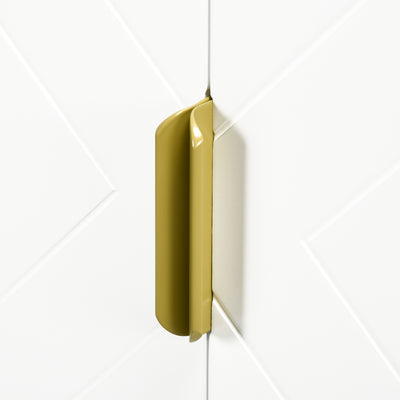 kleankin Bathroom Mirror Cabinet Under Sink Storage Cabinet Basin Cupboard with 2 Doors and Gold Steel Legs 