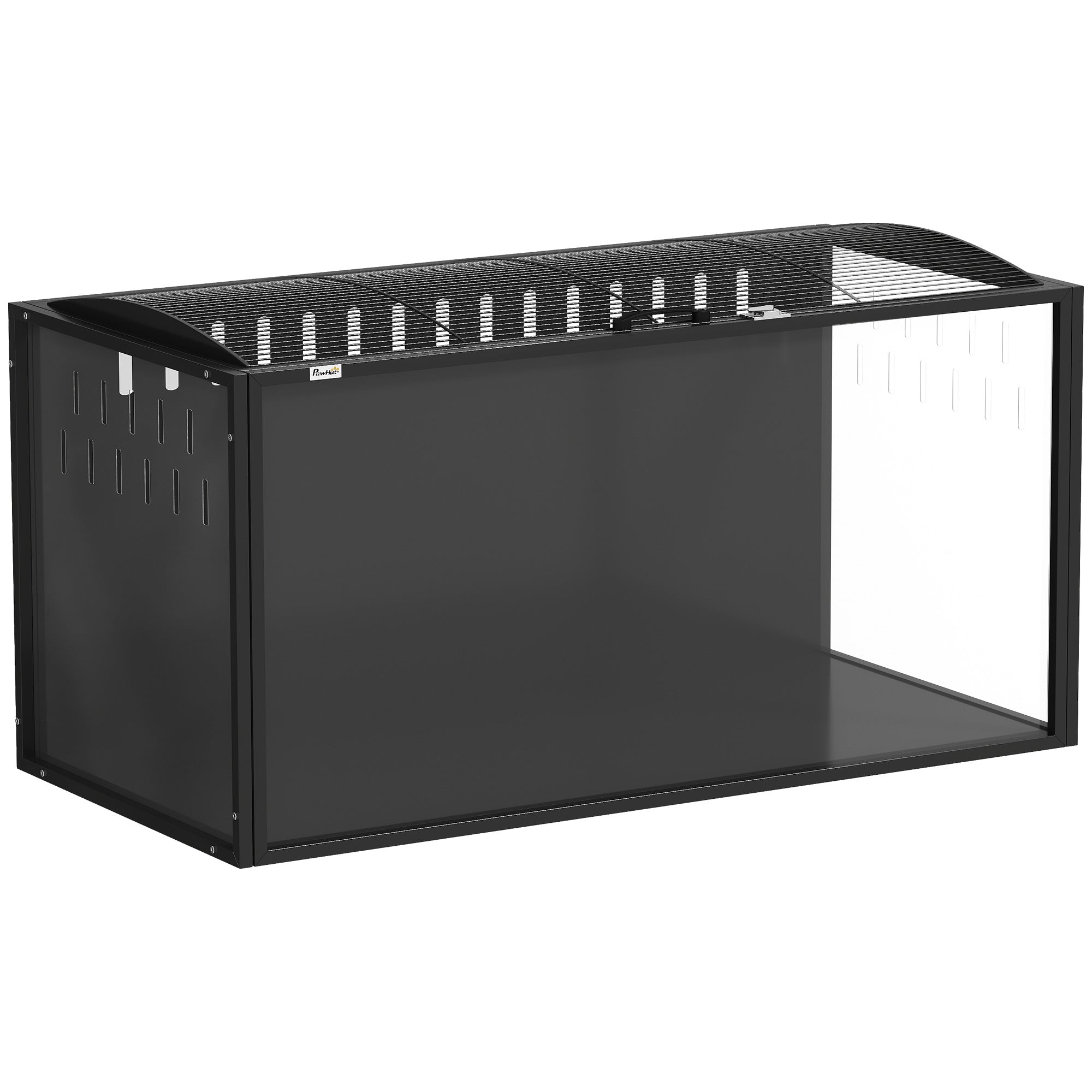 PawHut Hamster Cage Steel Chewproof with Openable Top, Deep Burrow for Dwarf Syrian Hamster, Gerbil, Rats, 105 x 51 x 53 cm 