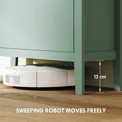 HOMCOM Modern Three-Drawer Shoe Cabinet - Green 