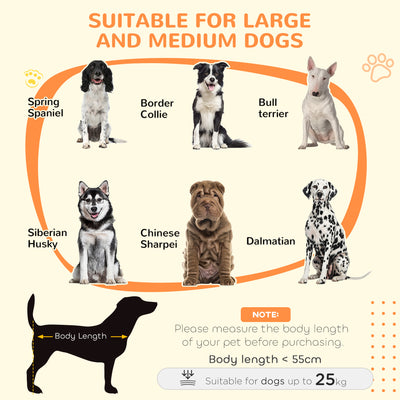 PawHut Dog Crate Table for Medium and Large Dogs with Magnetic Door for Indoor Use, 95 x 55 x 75 cm, Purple 