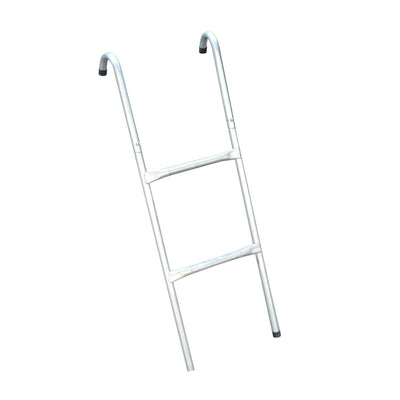 HOMCOM 6-10ft Trampoline Ladder Galvanized w/ Non-slip Mat 