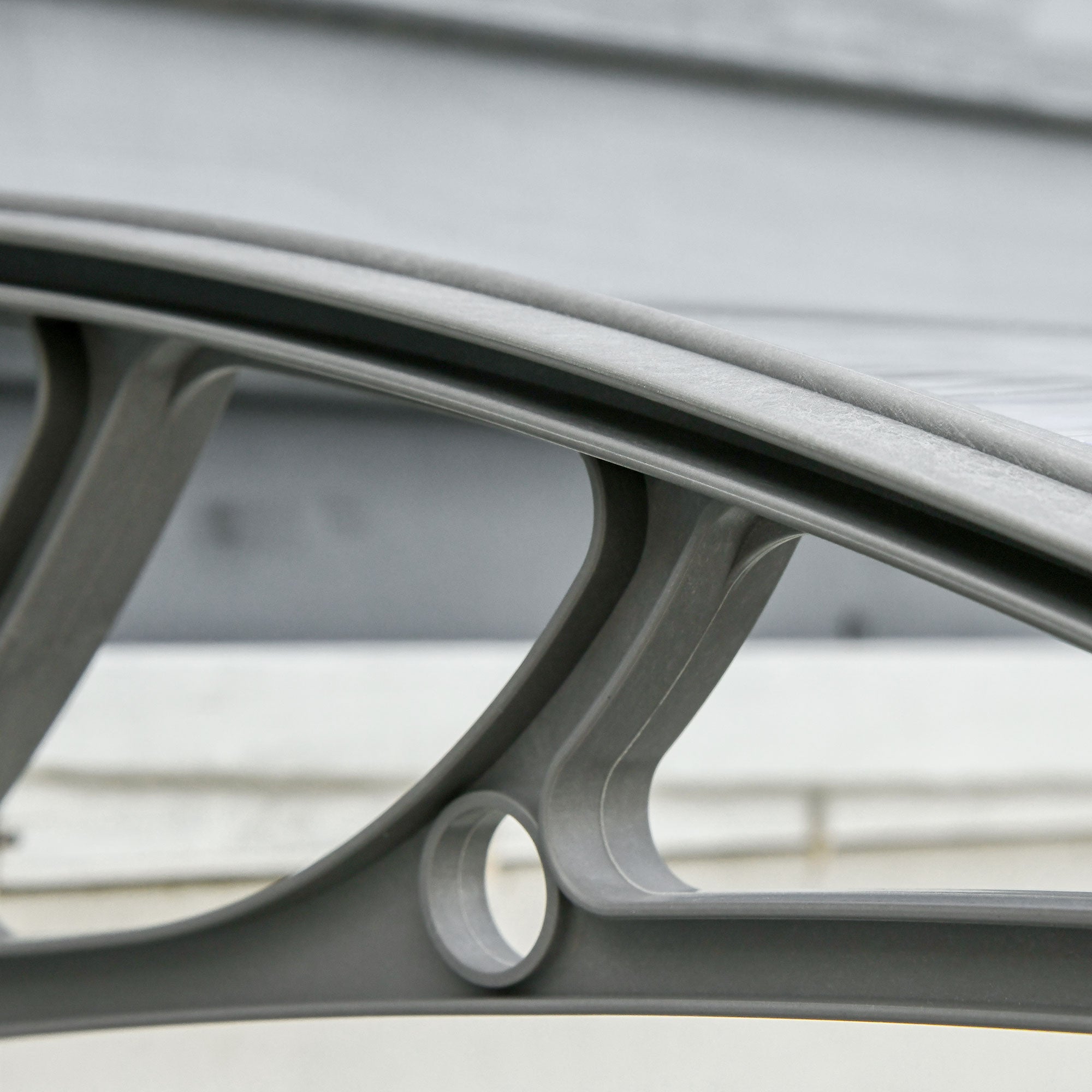 Outsunny Door Canopy Awning Outdoor Window Rain Shelter Cover for Front/Back Door Porch Clear 100 x 75cm 