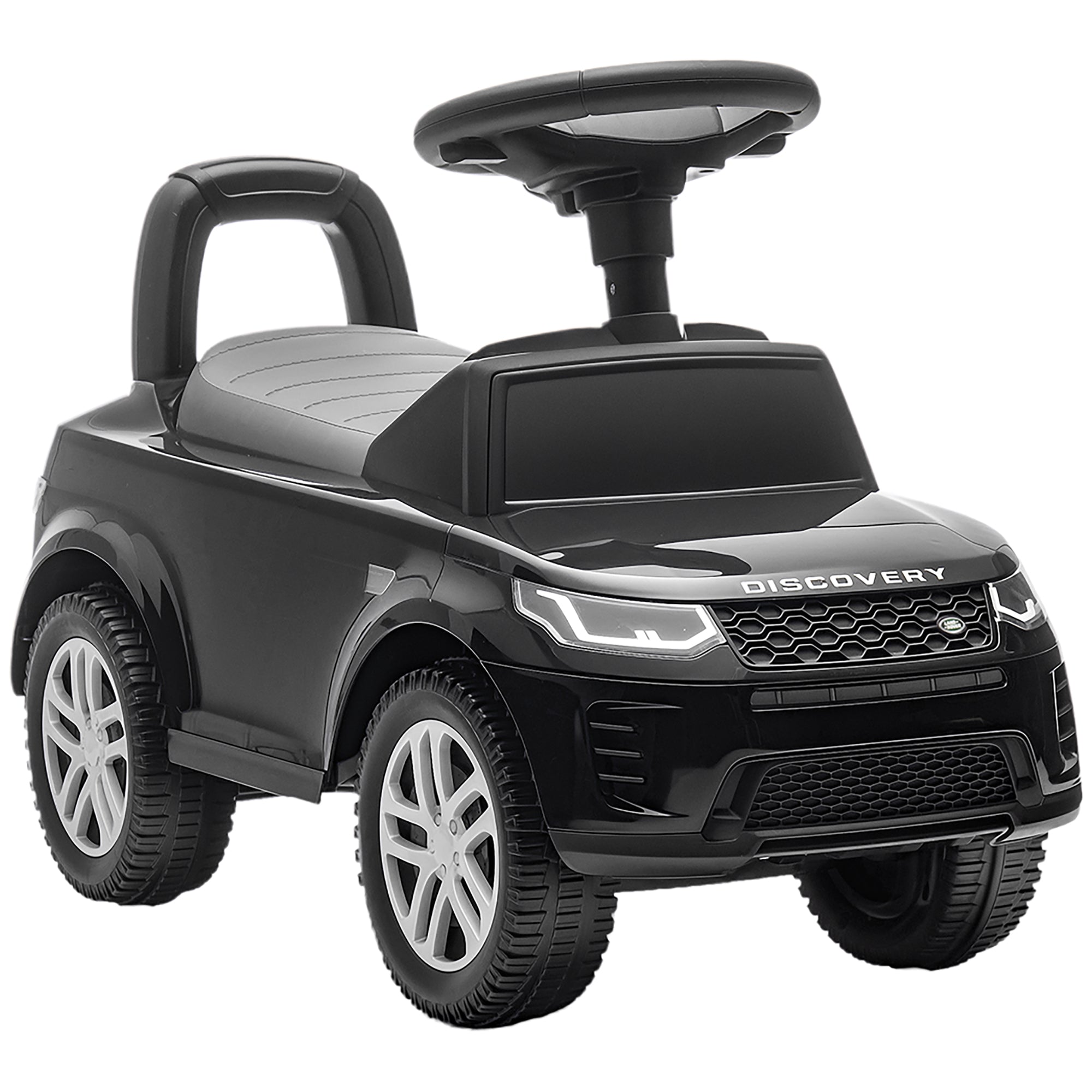 AIYAPLAY Land Rover Licensed Toddler Ride on Car with Horn, Engine Sounds, Under-Seat Storage, for 18-36 Months, Black 