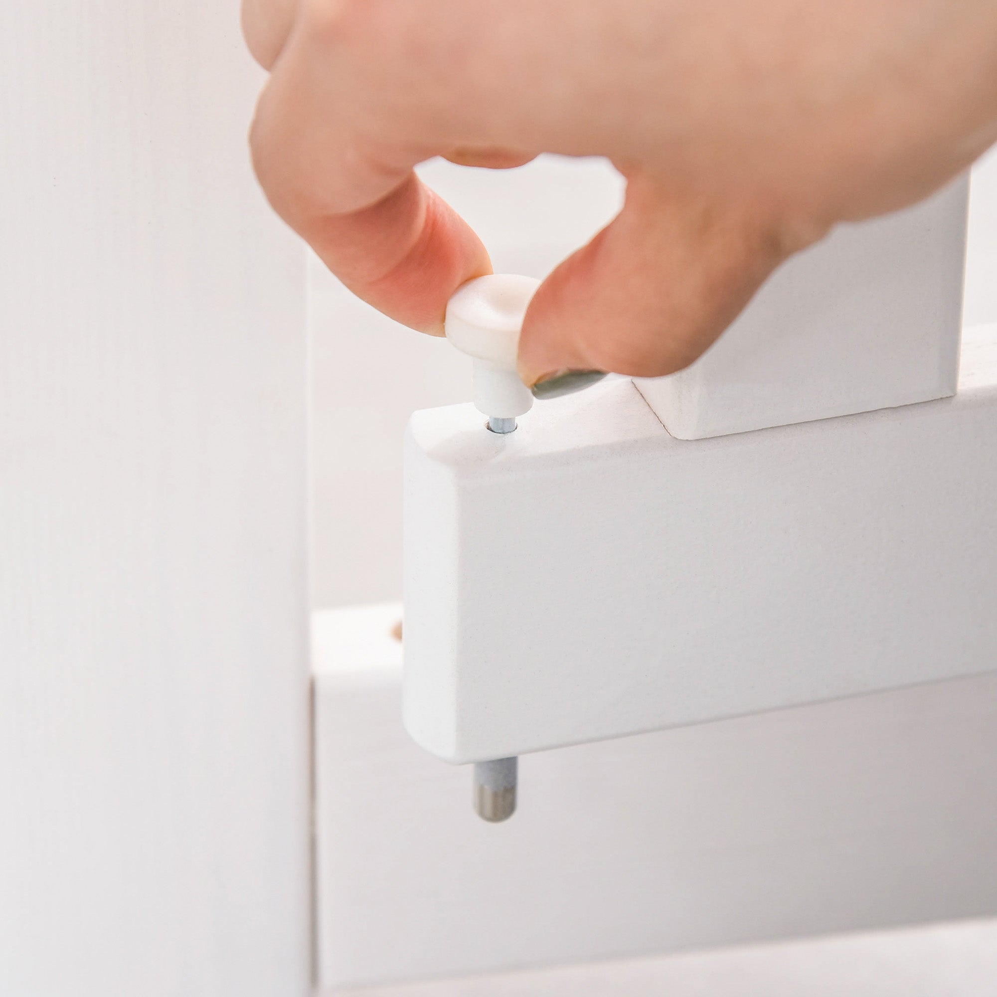 PawHut Freestanding Pet Gate 4 Panels Wooden Dog Safety Fence Foldable with Support Feet for Doorway Stairs 91cm Tall White 