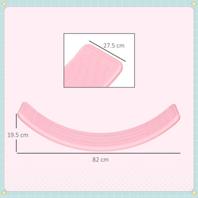 ZONEKIZ Balance Board, Kids Wobble board, for Ages 3-6 Years - Pink 