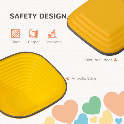AIYAPLAY Balance Stepping Stones for Kids, 6-Piece Non-Slip Stackable River Stones, Obstacle Courses for Balance and Motor Skill 