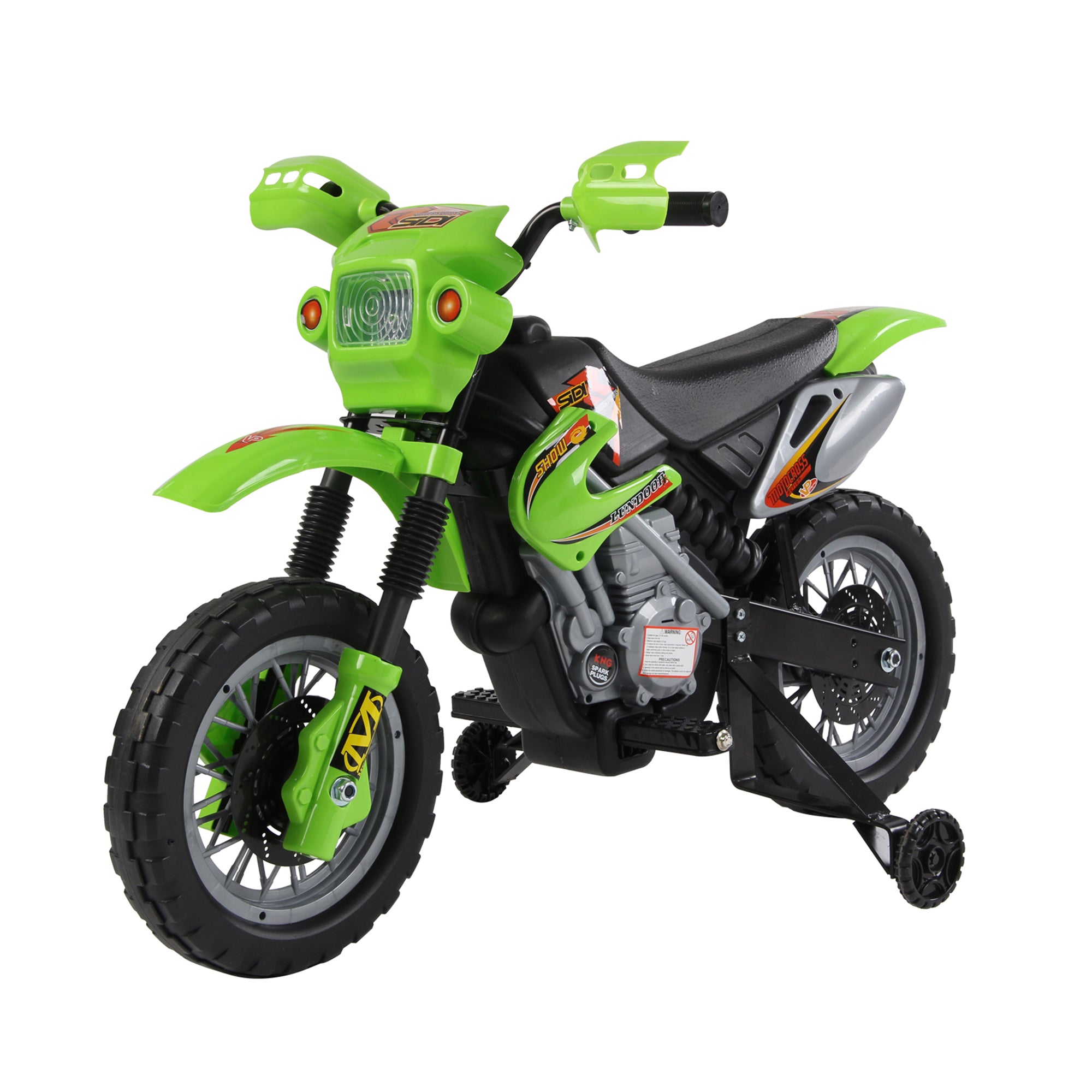 HOMCOM 6V Kids Child Electric Motorbike Ride on Motorcycle Scooter Children Toy Gift for 3-6 Years (Green) 
