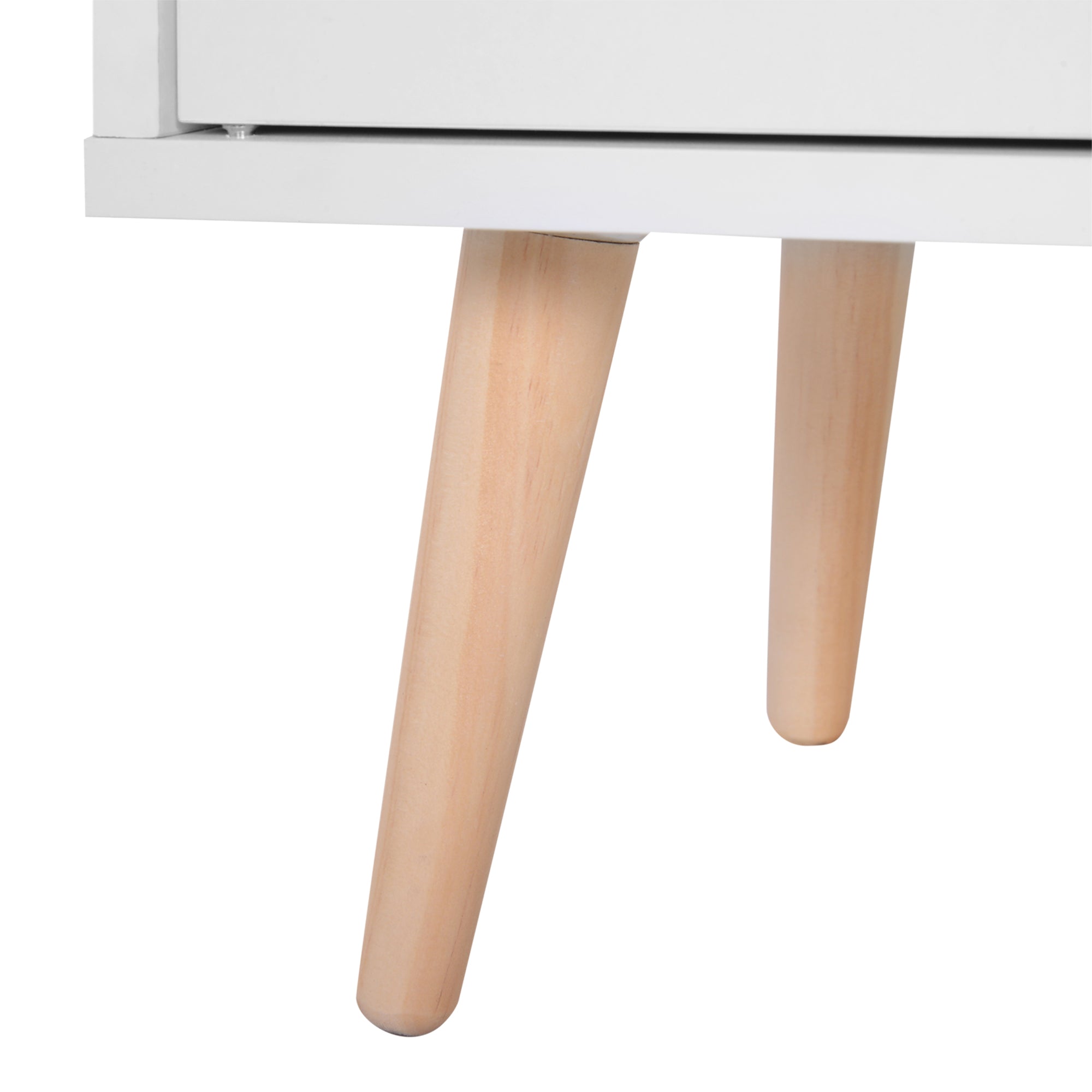 HOMCOM Sideboard, Side Cabinet, Floor Cupboard with Storage Drawer for Hallway, Kitchen, Bedroom, Living Room, White 