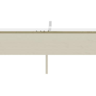 Outsunny Retractable Pergola Shade Cover, Replacement Canopy Fabric for 3 x 3 (m) Pergola, Gazebo Retractable Roof, Cream White 