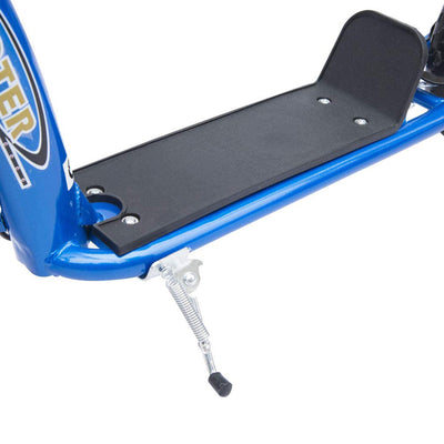 HOMCOM Kids Scooter Kick Scooter with 12" EVA Tyres, Rear Brake, Big Wheels Scooter for 5-12 Years Old, Blue 
