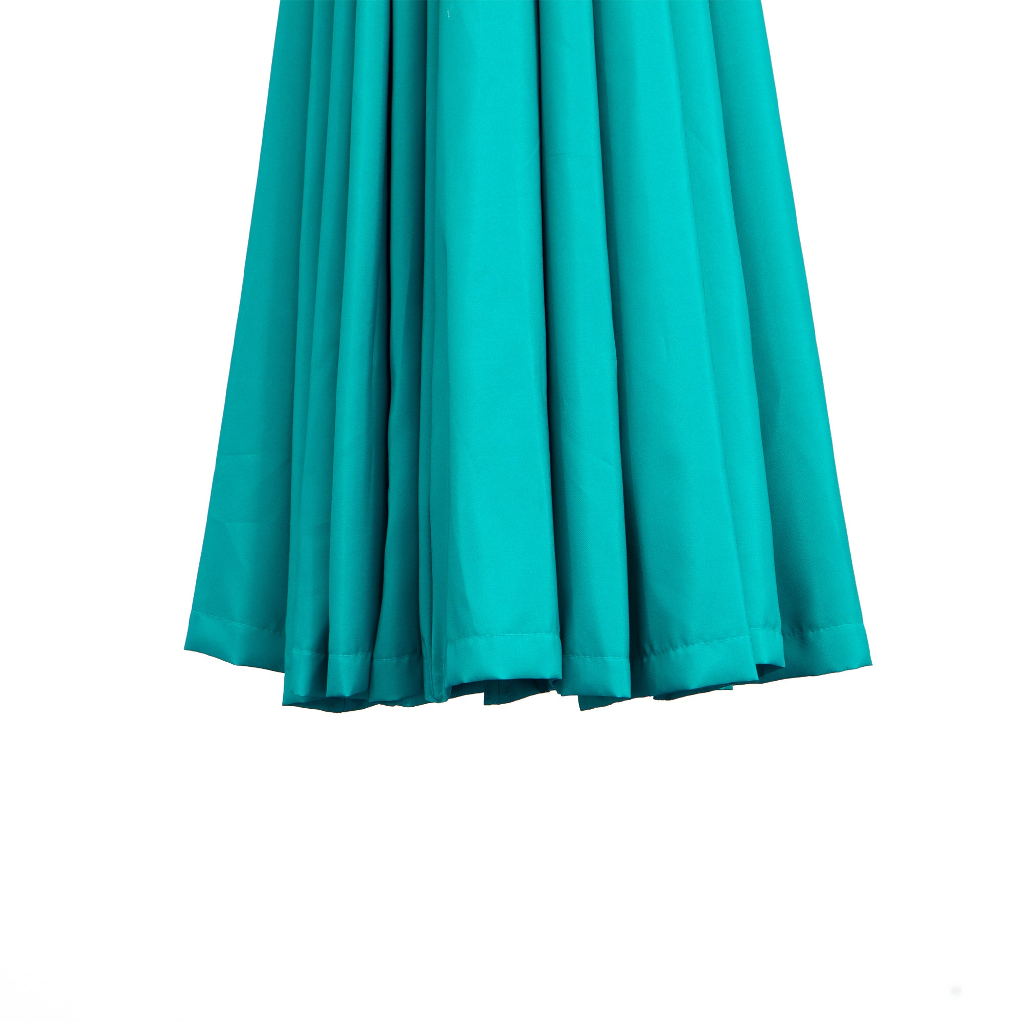 Outsunny 3(m) Cantilever Umbrella 18 Ribs & Vents Adjustable Angle for Patio Green 