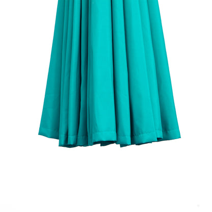 Outsunny 3(m) Cantilever Umbrella 18 Ribs & Vents Adjustable Angle for Patio Green 