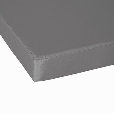Outsunny Outdoor Seat Cushion Pads for Rattan Furniture, 3 PCs Garden Furniture Cushions, Dark Grey 