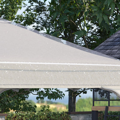 Outsunny 3 x 3 (m) Gazebo Protective Cover, Waterproof Cover for Gazebo, Canopy, and Tent 