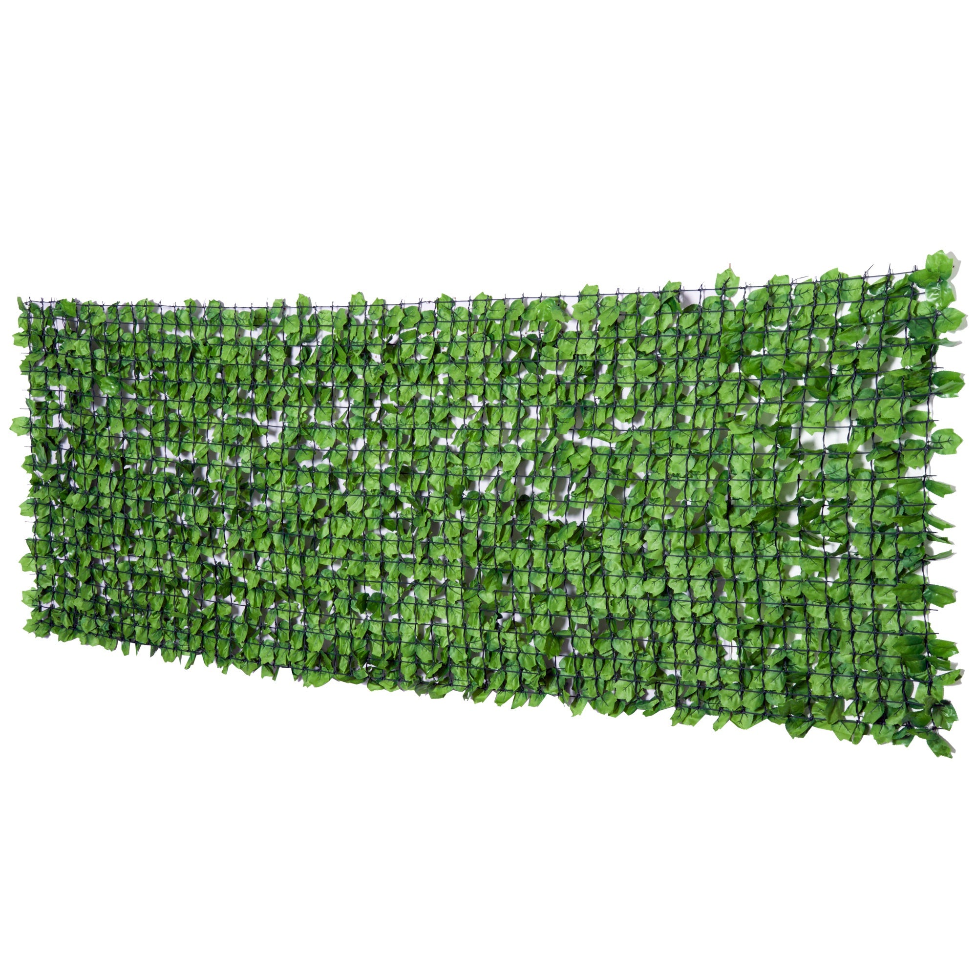 Outsunny Artificial Wall Foliage with Ivy Leaves, Privacy Screen Greenery Grass Wall For Garden Balcony