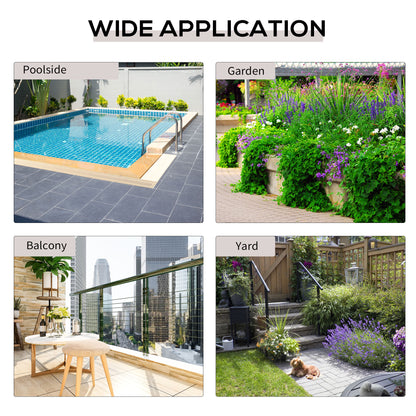 Outsunny Folding Rattan Garden Coffee Table, Small Square Outdoor Bistro Side Table with Rattan Top for Patio, Balcony, Porch, 40 x 40 x 40 cm, Brown 