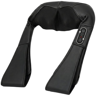 HOMCOM Neck and Shoulder Massager with Heat, Deep Tissue Shiatsu 3D Kneading Massager for Neck, Back, Waist, Foot and Leg
