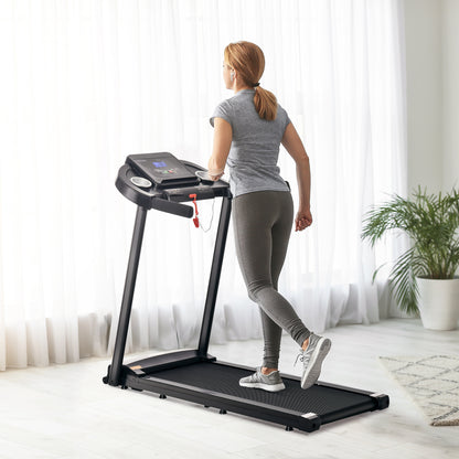 HOMCOM Treadmill Electric Motorised Running Machine w/ LED Display 