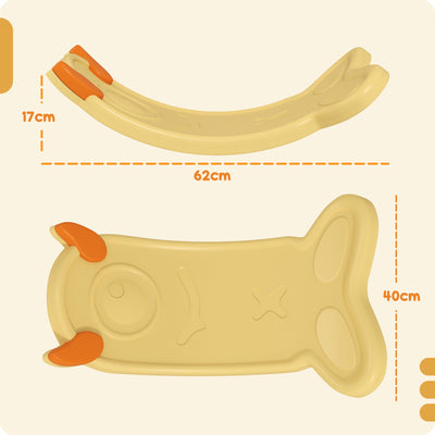 AIYAPLAY Balance Board for Kids Balance Training & Sensory Play, Yellow 