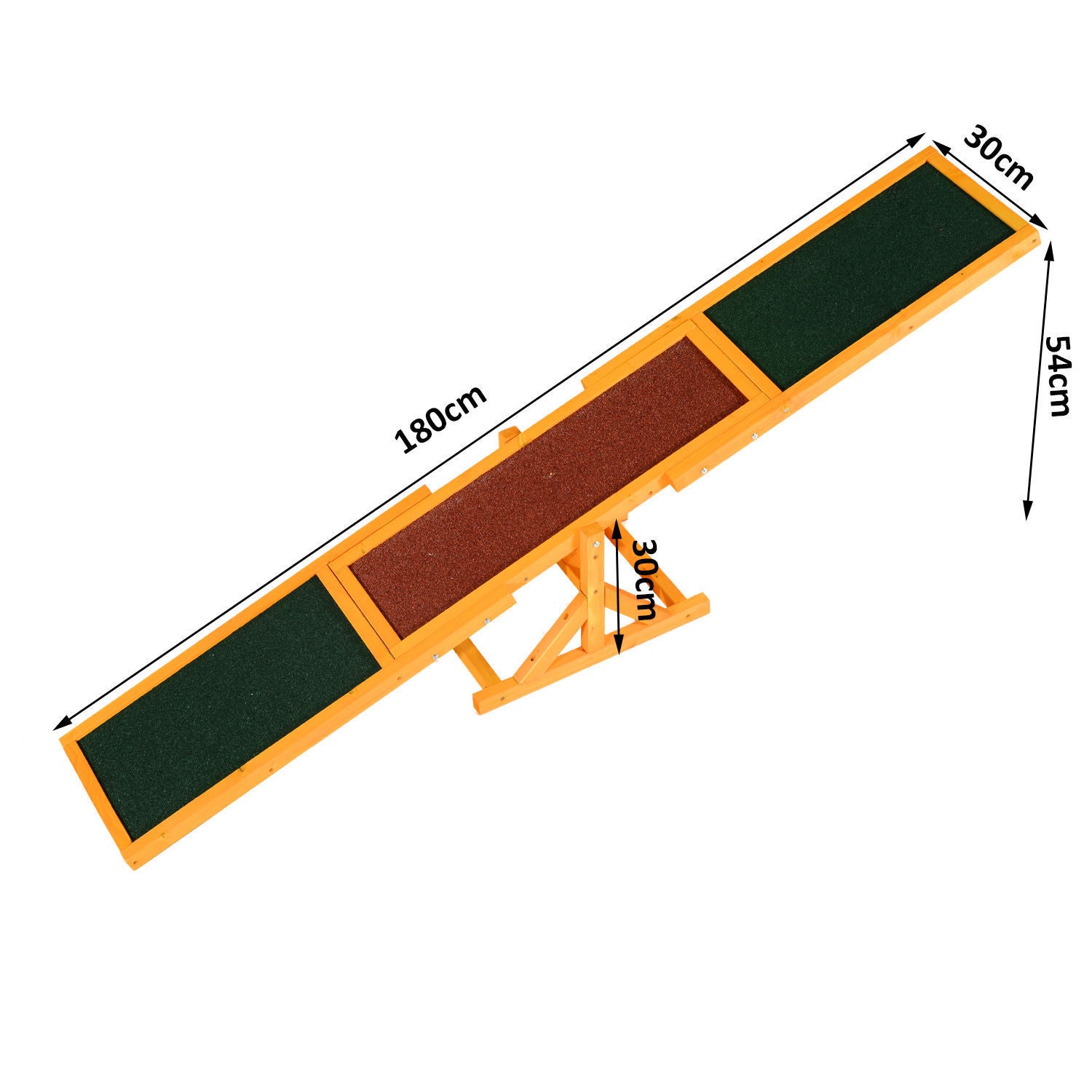 PawHut Pet Obedience Training Seesaw For Dog Agility 