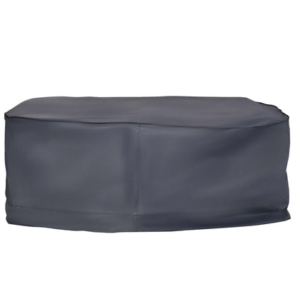 Outsunny Garden Furniture Cover, Waterproof Windproof 420D Heavy Duty Oxford Fabric    Rattan Furniture Cover, Rectangular Outdoor Table Chair Set Cover, 235 x 135 x 94cm 