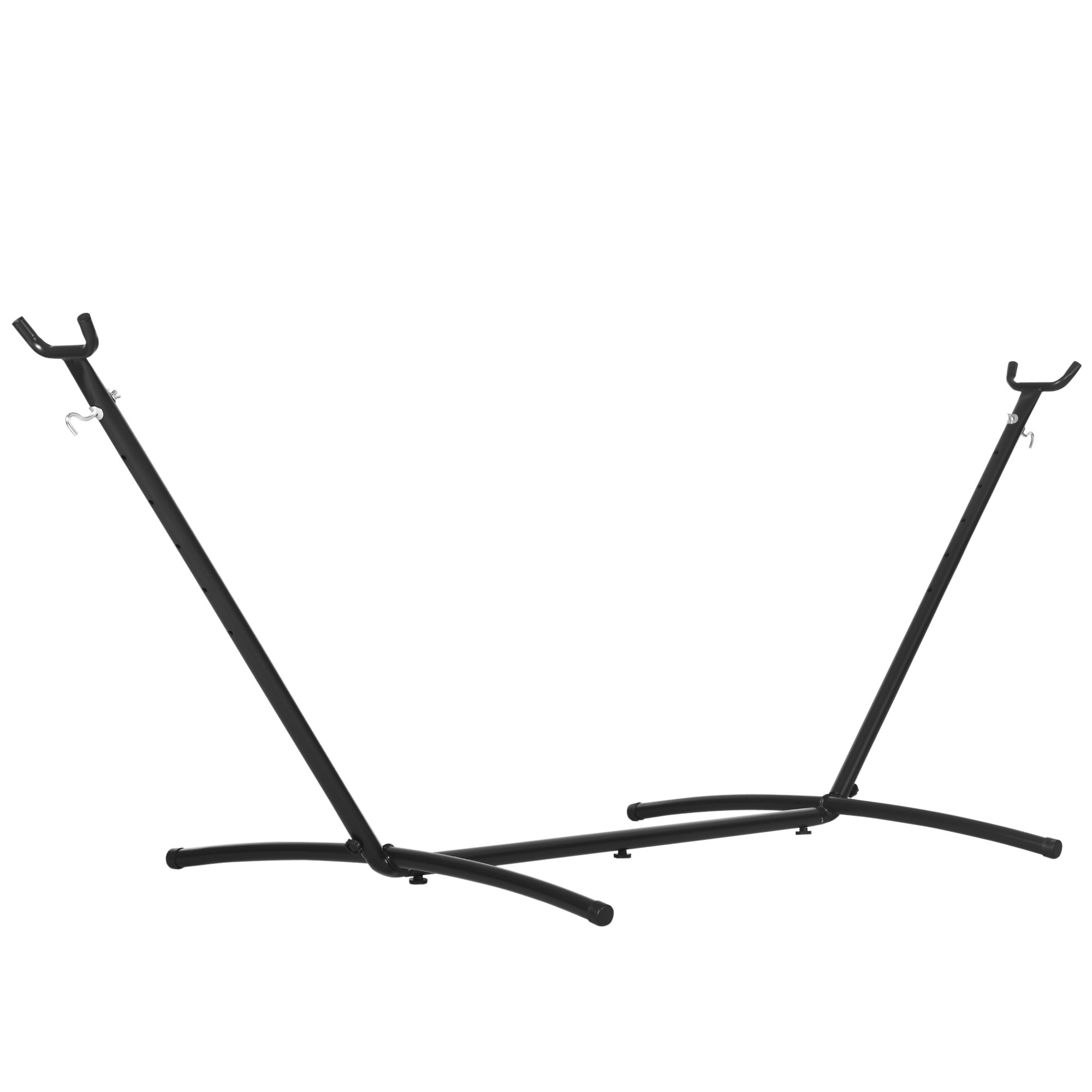 Outsunny 2.86m Universal Hammock Stand Metal Frame Garden Camping Picnic Outdoor Patio Replacement – Stand Only 