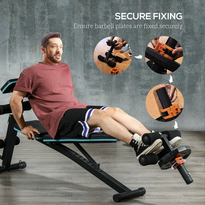 SPORTNOW Tibialis Trainer Tib Bar for Strengthening Calves Shins Ankles, Fits 5cm Weight Plates 