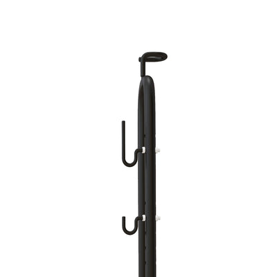 SPORTNOW Vertical & Horizontal Bike Rack Bicycle Storage Stand with Adjustable Hooks, Fits 6"-28" and 700c Bikes 