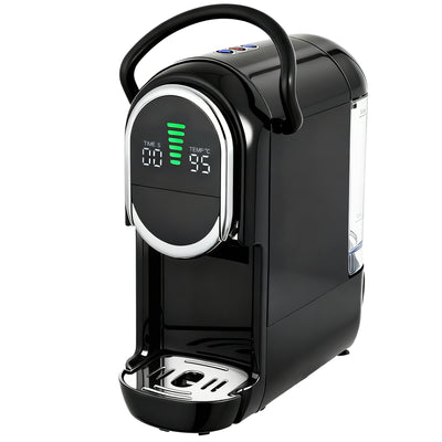 HOMCOM Pod Coffee Machine for Nespresso, Dolce Gusto Capsule & Ground Coffee, Small Semi Automatic Coffee Maker, 19 Bar, 0.6L 
