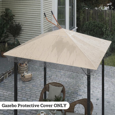 Outsunny 2 x 2 (m) Gazebo Protective Cover, Waterproof Cover for Gazebo, Canopy and Tent 