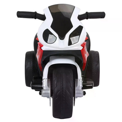 HOMCOM Electric Motorbike for Kids Ride on BMW Motorbike W/Headlights and Music, 6 V-Red 