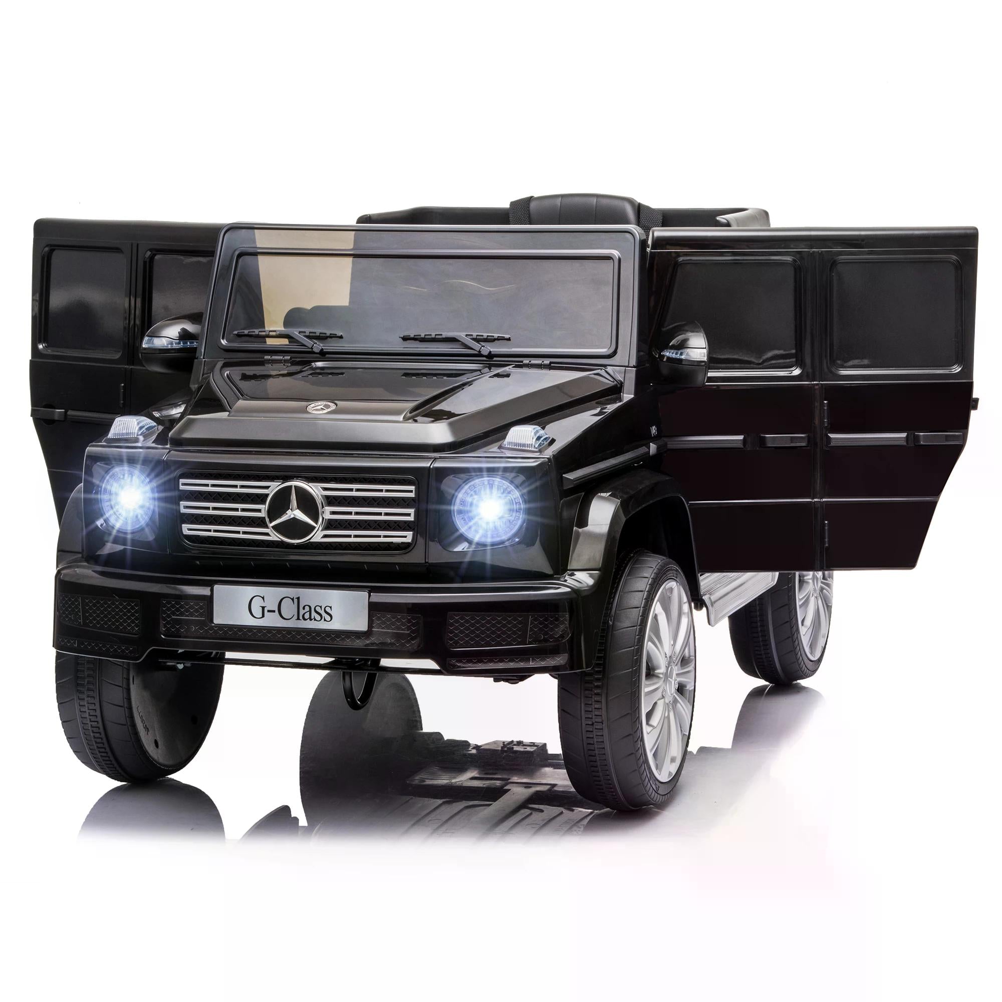 HOMCOM Mercedes Benz G500 12V Kids Electric Ride On Car Toy w/ Remote Control 