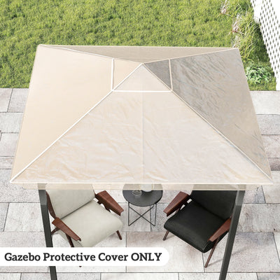 Outsunny 2 x 2 (m) Gazebo Protective Cover, Waterproof Cover for Gazebo, Canopy and Tent 