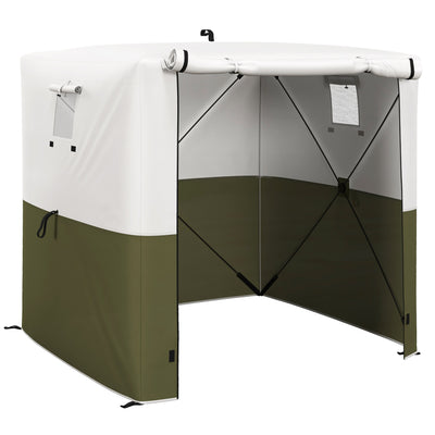 Outsunny 2 x 2m Pop-Up Gazebo, with Accessories - Green 