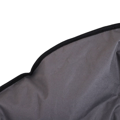 Outsunny Garden Folding Portable Padded Saucer Moon Chair Padded Round Outdoor Camping Travel Fishing Seat  Grey 