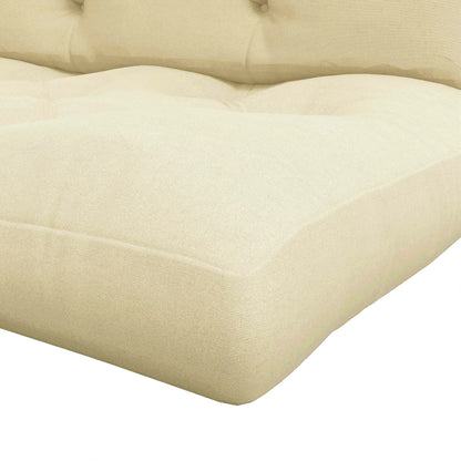Outsunny Seat and Back Padded Pallet Cushion Set - Beige 